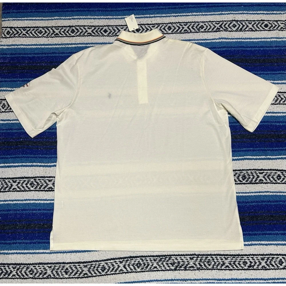 Polo Golf Ralph Lauren Mens 2XL White Pima Cotton Polo NWT Orchard Ridge CC